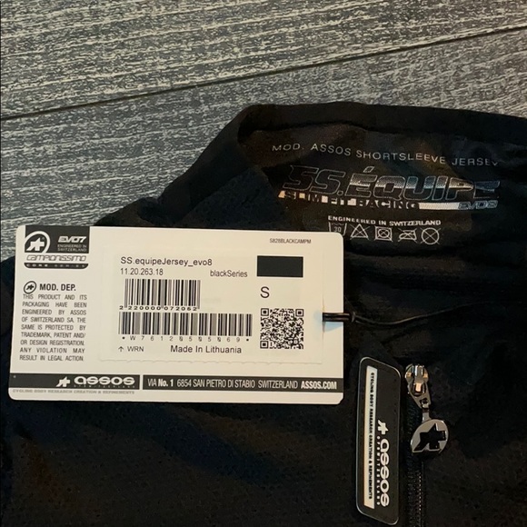 Assos cycling Jersey - Picture 3 of 4